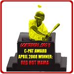 GoatRiders.org C-Pat Award April 2008