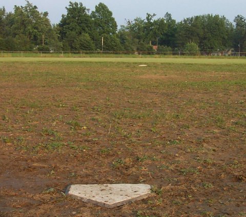 Special Olympics softball field