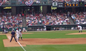 Kearns on first.