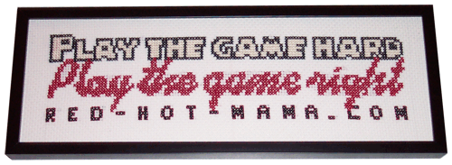 Amazing Technicolor Cross-Stitch