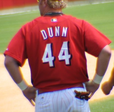 Adam Dunn: lookin' good standing around