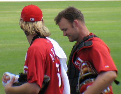 Bronson Arroyo: lookin' good finally getting ready