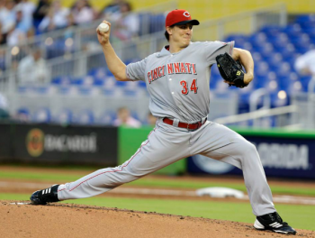 Homer Bailey recorded his first complete game yesterday.