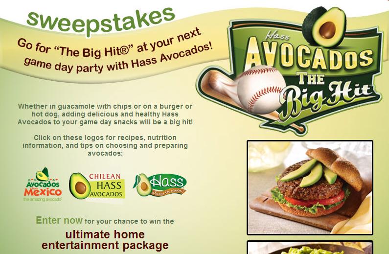 When you think of baseball, think of guacamole.