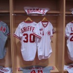 90s Reds Locker Room Display