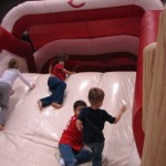 Bounce and slide at the Kids Zone