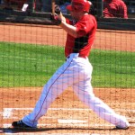 Frazier swinging Frazier swinging
