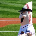 The Goodyear ballpark mascot The Goodyear ballpark mascot