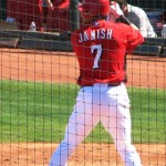Janish at the plate Janish at the plate