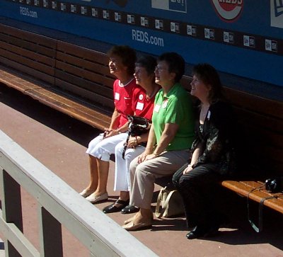 Women? In the dugout?