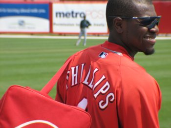 Brandon Phillips is hot (even if his corner isn't)