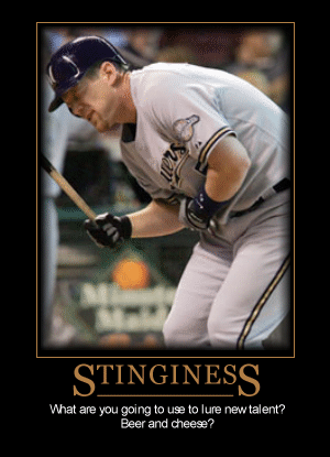 Brewers: Stinginess