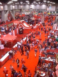 Redsfest 2009 from above.