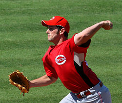 Bray pitching, before his groin hurt