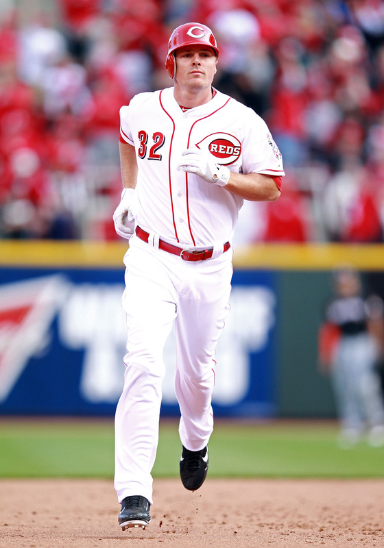 Jay Bruce walking on air