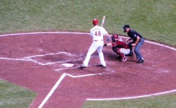 Ryan Ludwick laying off a ball outside.