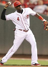 Brandon Phillips throwing