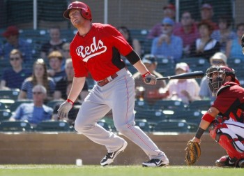 Cozart's first-inning home run