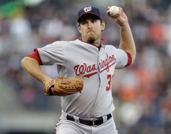 Duke pitching for the Nationals