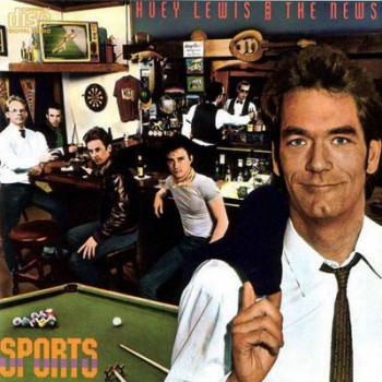 The cover of Huey Lewis and the News' Sports album