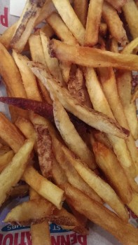 You can't get fries like these at Subway.