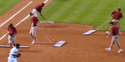 The Astros Bubbles grounds crew
