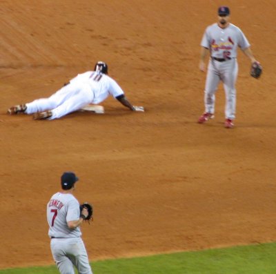Tejada’s storms into second for a double