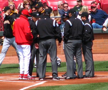 Dusty Baker asks for help with lineup card