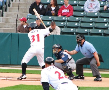 Tabata at bat