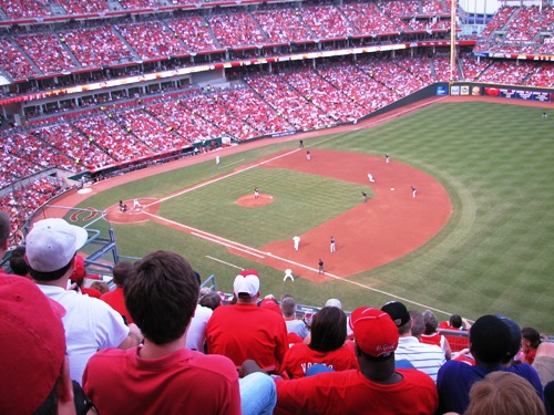 The view from the scalped seats The view from the scalped seats