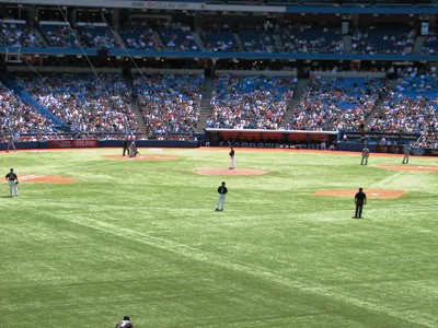 Blue Jays on the field Blue Jays on the field