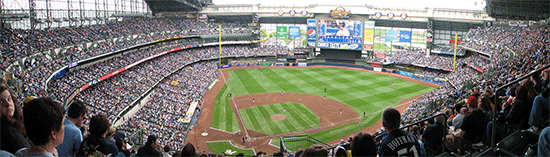 Brewers Miller Park Panorama