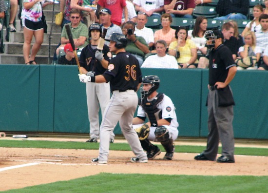 Mesoraco at the bat